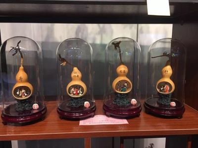 文博會(huì)城區(qū)展示日 一場(chǎng)工藝美術(shù)品的視覺(jué)盛宴